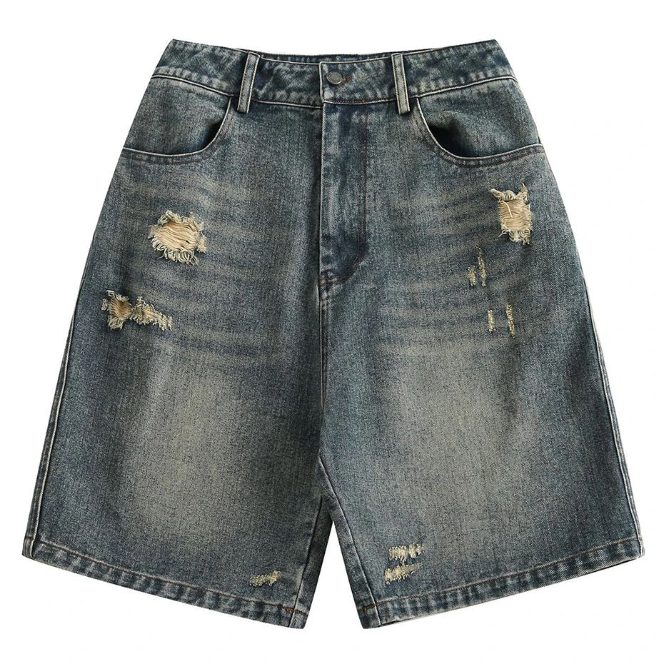 Ripped shorts